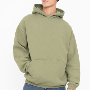 Sudadera con capucha de algodón para hombre, manga larga, ropa de invierno, tendencia actual, tallas grandes, para chicos, con bordado. - Product Image 1