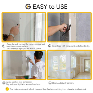 Trang trí bullnose vách thạch cao Phụ kiện tiết lộ thạch cao góc - Product Image 3