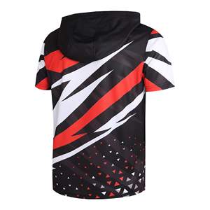 Camisetas con Capucha Blancas para Sublimación al por Mayor, Transferencia Térmica, Verano, 100% Poliéster, Transpirables, de Secado Rápido, Directo de Fábrica - Product Image 6