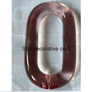 Décoration murale de Noël en forme de hibou, grande taille, écologique, colorée, en résine transparente, faite à la main, pour projets de bricolage et décoration de chambre - Product Image 3