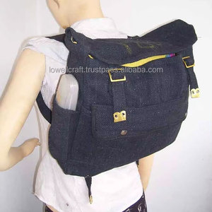 Premium Canvas Geometric Eco-Friendly Messenger <b>Bag</b> Durable Crossbody Tracking <b>Bag</b> Adjustable Strap Laptop Compatible Cycling - Product Image 4