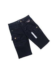 Pantalon cargo décontracté pour homme de haute qualité, personnalisé, en jean évasé déchiré, marque privée, poids lourd, respirant, tricoté foncé - Product Image 5