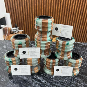 Brûleur d'encens religieux en résine époxy et bois de qualité supérieure par sublimation pour Bakhoor Oud et décoration intérieure faite à la main en Inde - Product Image 3