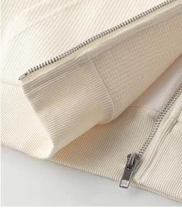 Sudadera con capucha para hombre de alta calidad, extragrande, gruesa, con cremallera, estilo vintage, efecto desgastado por el sol, con lavado ácido. - Product Image 6