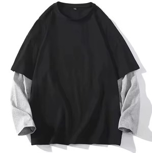 Camiseta de Manga Larga para Hombre, 100% Algodón, de la Más Alta Calidad, con Diseño Personalizado, Precio al por Mayor, Nueva Llegada - Product Image 2