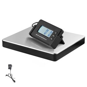 Bilancia Digitale per Spedizioni, Bilancia Postale Resistente 440 Libbre X 1,7 oz 100kg, Schermo LCD HD, Funzione Timer e Tara, Bilancia Portatile per Pacchi - Product Image 1