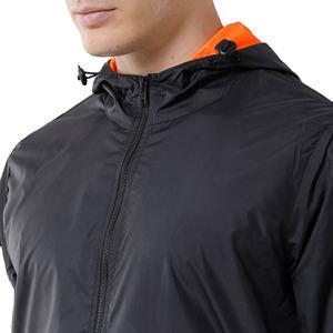 Men Windbreaker <b>Jacket</b> Waterproof <b>Lightweight</b> Outdoor Windproof Breathable <b>Running</b> Hiking Polyester Low MOQ Factory - Product Image 6