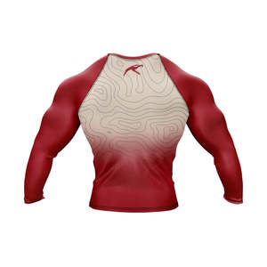 2026 Sublimation Printed Quick Dry Men Rash Guard in Custom Logo MMA Training Rash Guard NO GI Grappling Jiu Jitsu BJJ Rashguard - Product Image 2