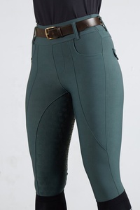 Pantalones de Montar a Caballo Personalizados 2026, Ropa Ecuestre para Mujer, Tela Ligera de Nailon, Spandex y Silicona - Product Image 4