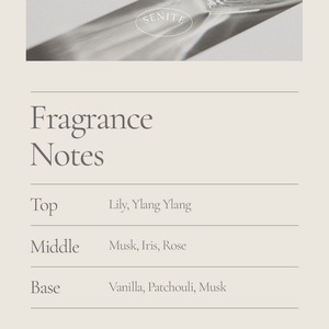 Parfum unisexe coréen Senite Roma White 100ml, fragrance florale blanche K-Beauty - Product Image 4