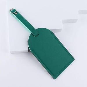 Étiquettes de bagage personnalisées en cuir véritable souple, les plus populaires, avec boucle, pour valises et sacs de voyage - Product Image 2