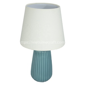 Luxury White Ceramic <b>Table</b> Lamp, Perfect for Home Decor, Dining & Restaurants From Viettimecraft Wholesale - Product Image 3