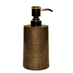 Modern Stainless Steel Soap Dispenser <b>Brushed</b> Nickel Finish Metal Hand Wash Pump <b>Bottle</b> for Luxury Hotel Bathroom Sets - Product Image 6
