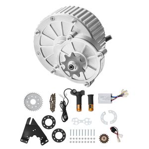 Kit de Motor Eléctrico de CC con Escobillas de 450W, Controlador de Velocidad de 36V 3000rpm y Acelerador de Empuñadura Giratoria para Go Karts y Vehículos Eléctricos - Product Image 1