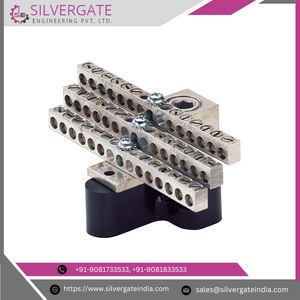 2025 Dual Row 150A Aluminium Bus Bars Power Wiring Ground Distribution <b>Block</b> with Wire Terminal <b>Blocks</b> Grounding Bars - Product Image 3