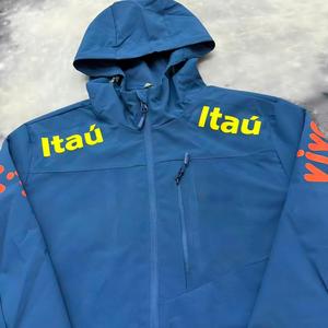 Chaqueta Cortavientos Personalizada con Bloques de Color, Ligera, para Correr al Aire Libre, con Cremallera Completa y Capucha, Ropa Deportiva para Hombre y Mujer - Product Image 3
