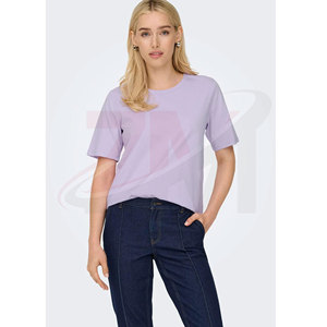 Camiseta de Algodón Extra Grande Premium para Mujer, Corte Holgado, Tejido Transpirable y Suave, Ropa Casual de Verano, Moda Diaria - Product Image 3