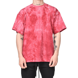 Camiseta Oversize para Hombre con Efecto Desgastado, Algodón Pesado de Alta Calidad, Corte Holgado, Estilo Vintage, Casual, Urbano - Product Image 1