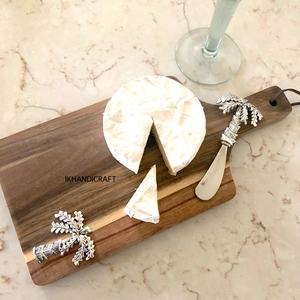 Planche à découper jetable en bois, design sapin de Noël, épaisseur 1,5 cm, compatible lave-vaisselle, pour restaurant, décoration créative, sushi - Product Image 6