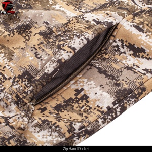 Gilet utilitaire softshell pour homme, col montant, fermeture éclair intégrale, pour la chasse, la pêche, les voyages, coupe-vent, léger, sans manches - Product Image 4