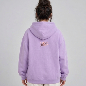 Modern <b>women</b> embroidery <b>hoodie</b> offering <b>soft</b> texture cozy warmth elegant embroidery and flexible comfort for everyday - Product Image 3