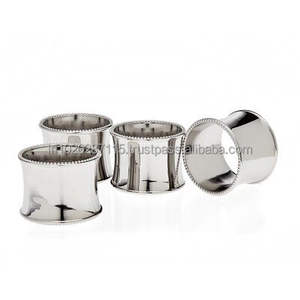 Servilletero de metal chapado en plata de estilo antiguo para fiestas de té vintage eventos patrimoniales o fiestas navideñas de inspiración real - Product Image 6