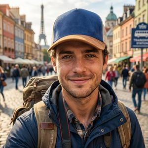 หมวกแก๊ปตาข่าย 5 ช่อง แบบ Snapback วัสดุหนังกลับเทียม สำหรับทุกเพศ ขายส่ง OEM - Product Image 5