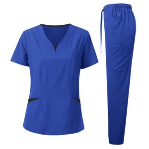 Hospital <b>Scrub</b> Workwear <b>Uniform</b> Set Breathable Comfortable Medical Clothing for Healthcare Teams and Staff - Product Image 2