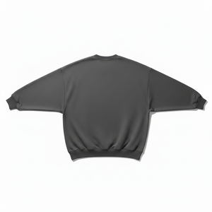 Suéter Unisex con Cuello Redondo, Básico, Mezcla de Algodón, Tallas Grandes, Primavera, Logotipo Personalizado, Sudadera Lisa 2026 - Product Image 3