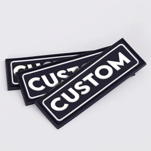 Parches de PVC de Goma Personalizados de Fábrica para Uniformes Tácticos con Pin de Seguridad y Gancho y Bucle, Insignia de Logotipo 3D Ecológica, Venta al por Mayor - Product Image 3