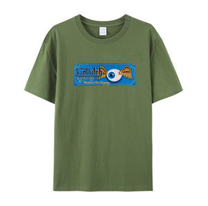 Camiseta Gráfica Personalizada para Hombre, 200gsm, 100% Algodón, Talla Grande, Impresión DTG, Fabricantes de Ropa - Product Image 1