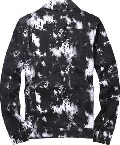 Chaqueta de mezclilla Clean Wash para invierno, duradera, informal, de largo medio, estilo urbano desgastado, para uso formal y casual, transpirable. - Product Image 4