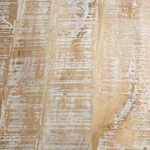 Table basse Vandana Elara Orion en bois recyclé et métal, Blanc - Product Image 3