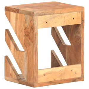 Support mural pour skateboard en bois d'acacia massif 9,8''x7,9''x11,8'' - Product Image 4