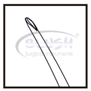 Stainless Steel Ophthalmic Instruments DALK Corneal Dissector Spatula S Reusable Surgical Instruments By <b>Blush</b> Surgical - Product Image 5