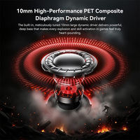 KBEAR BANG-K 10mm Single DD In-Ear HiFi Gaming Earphone 3.5mm/Type C Kabel IEM Sport Monitor Peredam Kebisingan Headset Berkabel