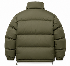 เสื้อแจ็คเก็ตพัฟเฟอร์คอตั้งคุณภาพสูงสำหรับผู้ชายแบบมีซิป - Product Image 4