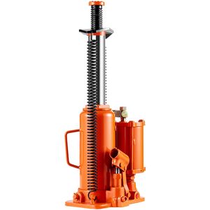 Martinetto idraulico pneumatico da 12 tonnellate/26455 libbre con gamma di sollevamento 10,43-19,88 cm, pompa manuale per sollevamento auto - Product Image 4