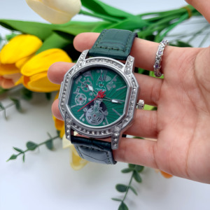 <span class=keywords><strong>Montre</strong></span> à quartz pour <span class=keywords><strong>homme</strong></span> NIAICE, luxe léger, cadran ajouré tendance incrusté de diamants, <span class=keywords><strong>bracelet</strong></span> en cuir motif crocodile, <span class=keywords><strong>montre</strong></span>-<span class=keywords><strong>bracelet</strong></span> de style professionnel - Product Image 6