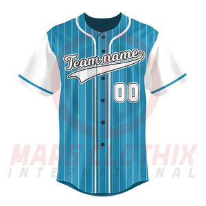 Personaliza tu diseño de sublimación de moda, crea tus propias camisetas de béisbol, precio al por mayor, camisetas de béisbol de talla adulta para unisex - Product Image 3