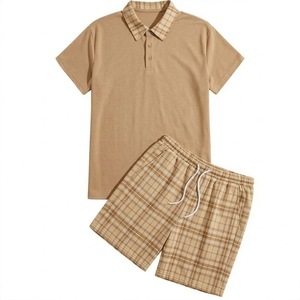 Fashion Summer 2 Piece Set Man <b>Clothes</b> Breathable Running Men's T Shirt and Short Sets Short Sleeve Men Summer Sets - Product Image 6