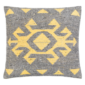 Ethnic Kilim Cushion Cover Handwoven Wool Pillow with Unique Patterns Decorative Boho Touch Cover <b>for</b> <b>Couch</b> Bed or Chair - Product Image 3