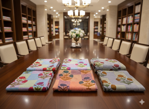 Tela Popelina de Algodón 100% Peinado, Ligera, Transpirable, Absorbente de Humedad, Ecológica y Orgánica, Estampada Le Souvenirs - Product Image 3