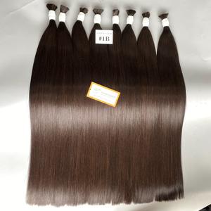 Extensiones de Cabello Humano Negro de un Solo Donante, Crudo y Sin Procesar, para Producción Rápida - Product Image 4