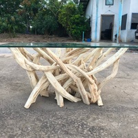 Table basse en bois flotté table basse usine
