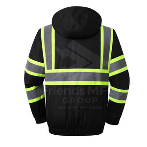 เสื้อแจ็คเก็ตนิรภัยคุณภาพพรีเมียม ANSI Class 1 มองเห็นได้ชัดเจน พร้อมโลโก้ ตะเข็บทนทาน ดีไซน์น้ำหนักเบา เหมาะสำหรับใช้งานในงานประจำวัน - Product Image 2