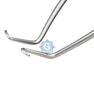 Rétracteur manuel JACKSON BURROWS 185 mm, à extrémité mousseuse, en acier inoxydable spécial, réutilisable, certifié CE, garantie à vie - Product Image 4