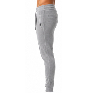 Wholesale <b>Mens</b> Slim Fit Waffle Knit <b>Trousers</b> Casual Textured Joggers <b>Elastic</b> Waist Drawstring Custom Fashion Bottoms <b>Mens</b> Soft - Product Image 6