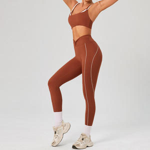 Vêtements de sport personnalisés 2 pièces, vêtements de fitness, vêtements de sport, fabrication de vêtements de sport, ensemble de sport, ensembles de yoga pour femmes - Product Image 3