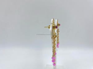 Boucles d'oreilles en perles glamour minimalistes pour femmes Classique plaqué or Sterling pour les mariages de sophistication de tous les jours Excellente idée cadeau - Product Image 2